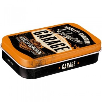 Мятные драже в коробочке Nostalgic-Art "Harley Davidson - Garage XL" (82105)